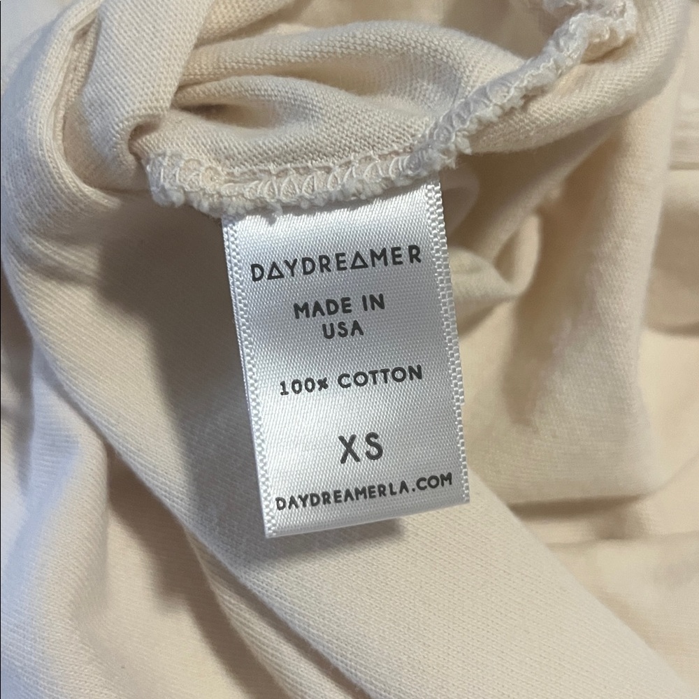 Free People x Daydreamer The Door Hello I Love You Maxi Tee Dress Size XS RARE - Picture 13 of 13